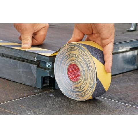 Nastri antisdrucciolo tesa Anti Slip Professional 50 mm x 15m giallo-nero 60951-00000-00